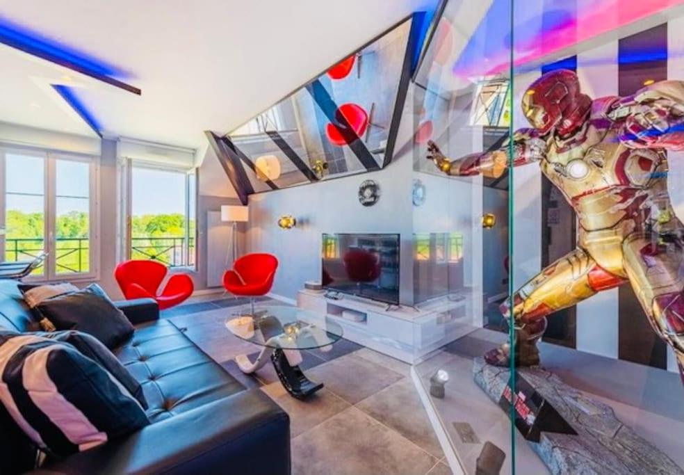 Appartement Disney Avengers, 5 Min Des Parcs Мани льо Онгр Екстериор снимка